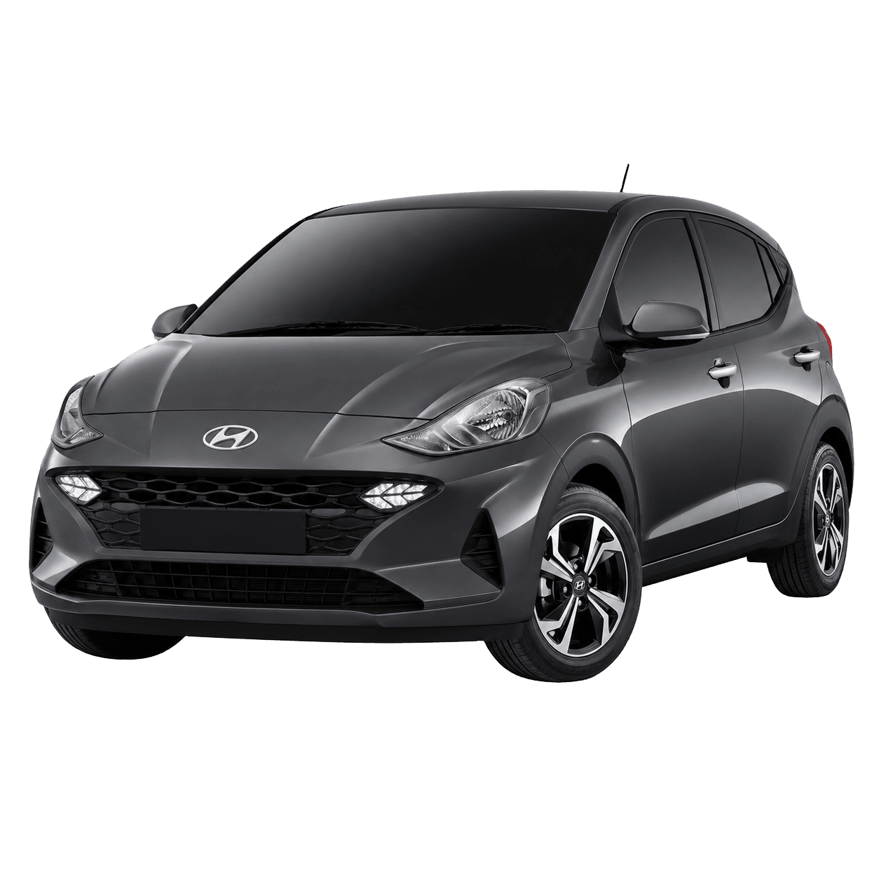 Hyundai i10 automatic compact hire car in Nottingham
