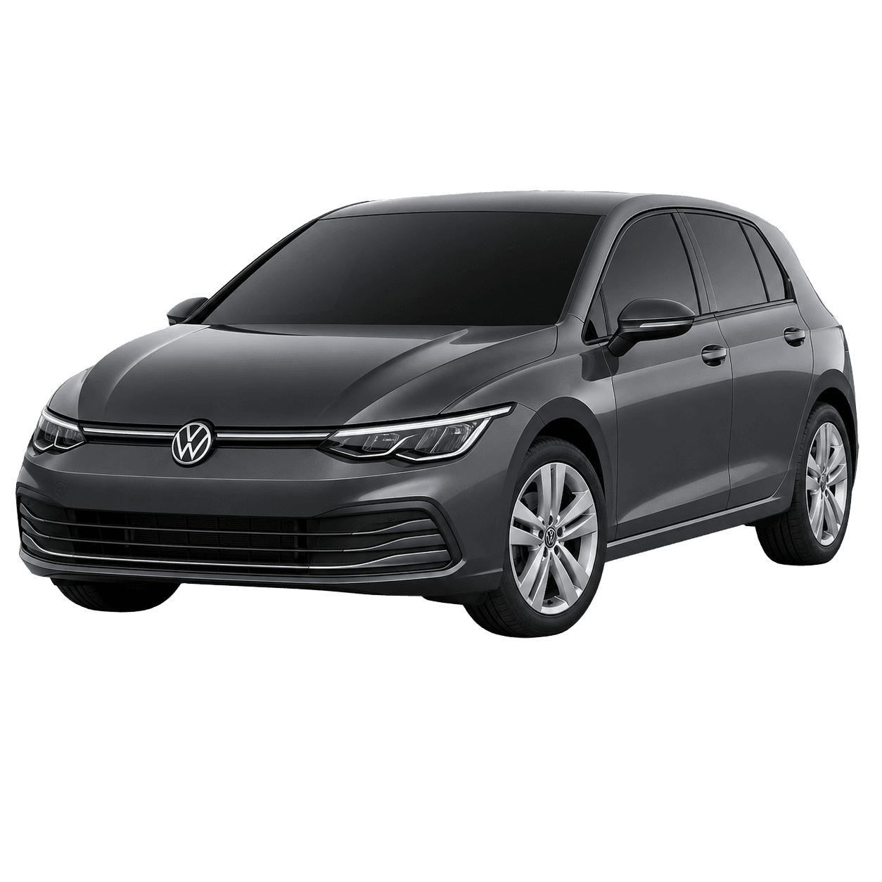 Volkswagen Golf hatchback available for hire in Nottingham
