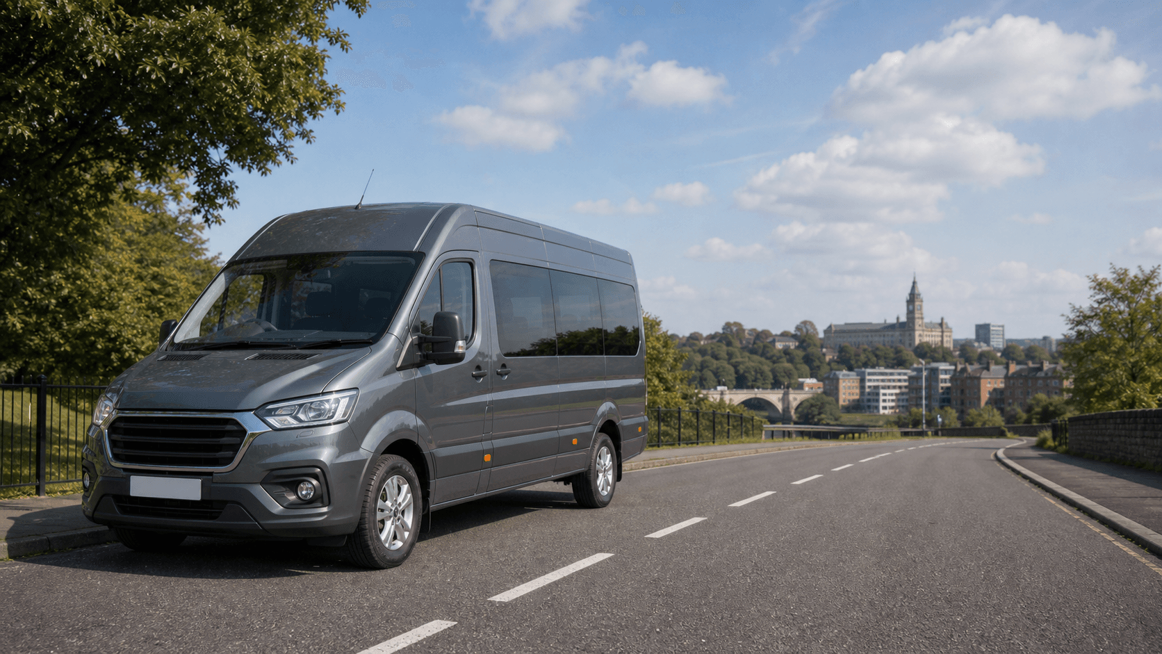 Self-drive minibus available for group travel in Nottingham