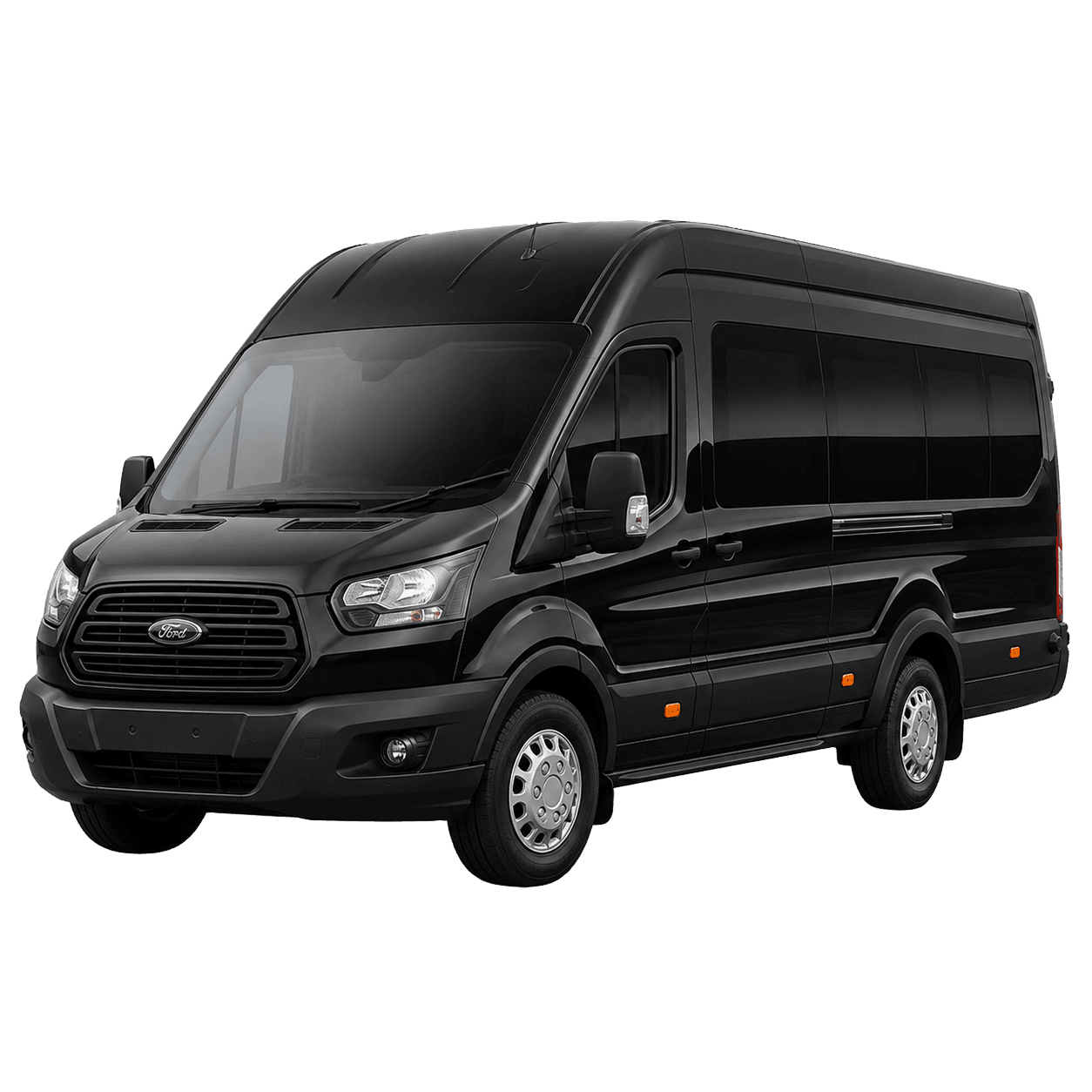 Modern self-drive minibus for longer journeys from Nottingham