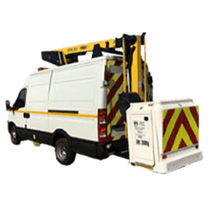 12.5 metre cherry picker vehicle hire in Nottingham