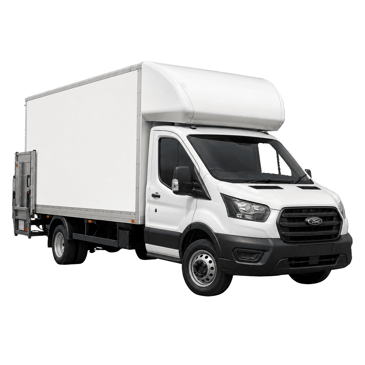Luton box van with tail lift for moves in Nottingham